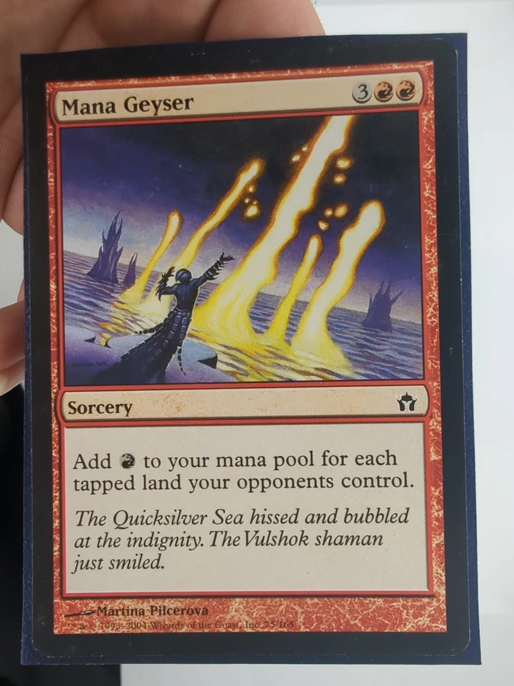 2x Mana Geyser Fifth Dawn LP Small Seller 💌 Fast Free Shipping! - Image 4 of 4