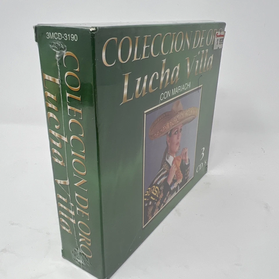 Coleccion de Oro [Box Set] by Lucha Villa (CD, Apr-2003, 3 Discs, Balboa Nuevo Foto 3 de 4