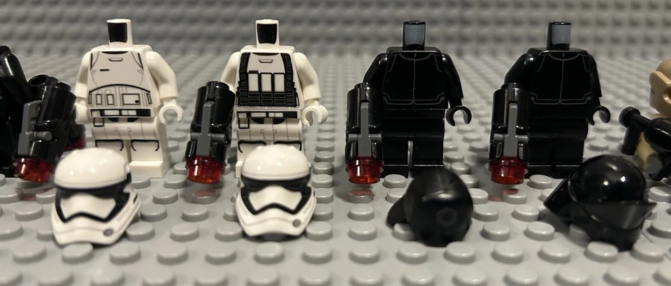 Lego Star Wars Battle Pack Lot (75132 x2, 75131, 75078) USED, FIGURES INCOMPLETE - Image 4 of 4