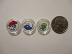 Papa Smurf, Smurfette & Smurf 1 Gram each of .999 Fine Silver Round