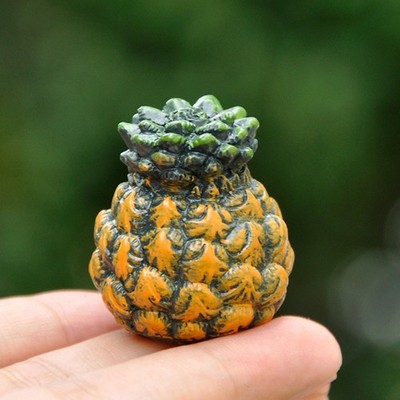  8 Pcs Schrankdekoration Künstliche Ananasfigur Mini-ananas Simulationsfrucht