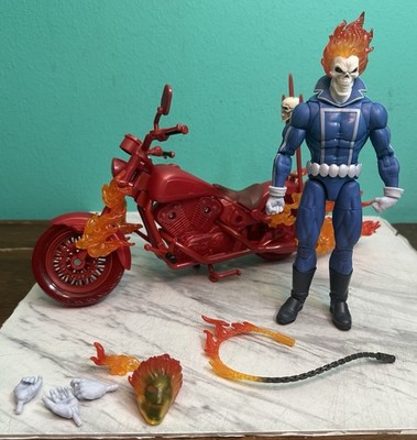 Ghost Rider Marvel Legends Johnny Blaze w/ Motorcycle 6'' Action Figure 2026