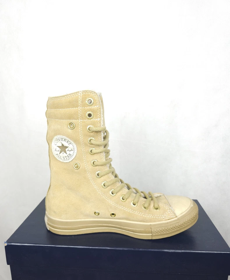 Converse Chucks Sneaker Gefüttert Leder Stiefel Winter Boots Winterstiefel  - Bild 2 von 4