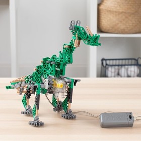 K'Nex Knex - Knexosaurus Rex Motorized Dinosaur Set 255 Pieces Stem Building