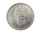 Photo of a 1966 Elizabeth II Shilling from an eBay listing that sold on May 18, 2026
