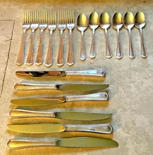 6 Place Settings Oneida ETON Silverplate Flatware
