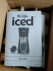 M. Café Iced Coffee Maker avec 22-Ounce Tumbler - Marque noire nouvelle