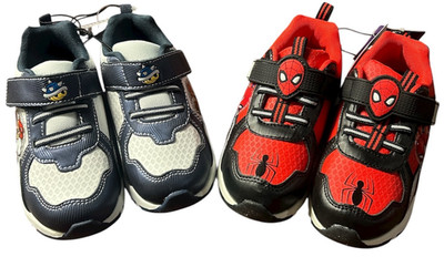 NWOB!! Ground Up Boy's Light-Up Low-Top Athletic Shoes Variety #87