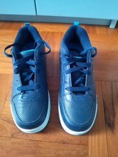 Scarpe da ginnastica Sidewalk Sports Heelys UK 6 blu con ruote/ruote rimovibili/unisex