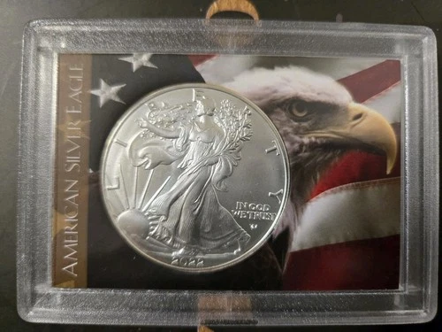 2022 AMERICAN EAGLE 1 OUNCE .999 FINE SILVER DOLLAR COIN USA STATUE OF LIBERTY