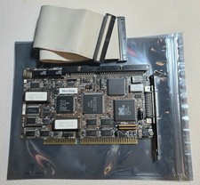 Micro Design HA-16A ISA Computer SCSI Controller Card w/ Cable vintage 