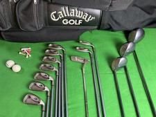 CALLAWAY⛳HAWK EYE⛳FULL 13 CLUB GOLF SET⛳BAG⛳3-9 IRONS⛳PW⛳SW⛳PUTT⛳DRIVER⛳3+5 WOOD
