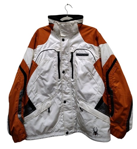 SPYDER Men’s Dermizax Thinsulate Liteloft Heavy Winter Snow Jacket Sz L - Picture 1 of 10