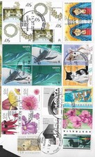 Australia Postally used selection on paper fine used