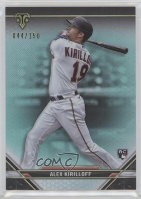 2021 Topps Triple Threads Aquamarine 44/150 Alex Kirilloff #49 Rookie RC 1u1c
