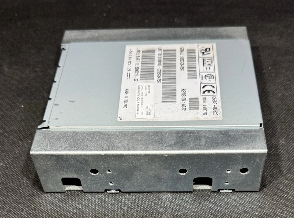 390-0027 Sun 20-40GB 4MM DDS-4 5.25" Internal DAT Tape Drive SCSI, PARTS ONLY - Image 4 of 4