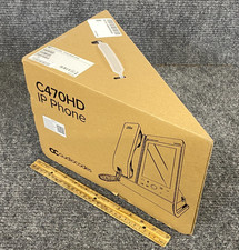 Audiocodes C470HD IP Phone Kit GGWV00736 w/ Power Cord - Open Box -