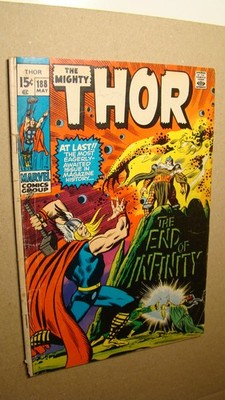 THOR 188 *SOLID* VS ODIN INFINITY LOKI KIRBY ART 1970