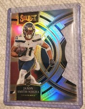 2024 Jaxon Smith NJIGBA RC Panini Prizm Silver / Die-Cut Rookie (2 Cards) #174