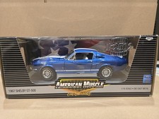 Ertl American Muscle 1967 Ford Mustang Shelby GT500 1/18 - Blue 🔥