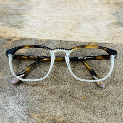 etnia barcelona eyeglasses frames only Brugge whhy 49 19 135 NWOT Tortoise Shell