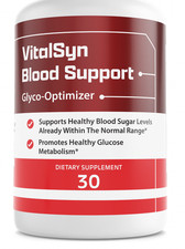 VitalSyn Glyco Optimizer Blood Health Support Dietary Supplement 30 Capsules