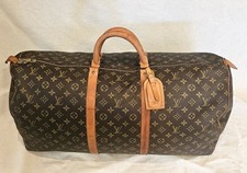 1985 Louis Vuitton Keepall 55 Travel Bag Monogram Canvas Vintage Boston Duffel