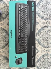 Logitech MK320 Wireless Keyboard Nano USB Receiver Black 920-002836 New in Box