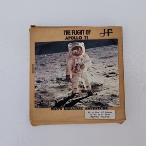 Film super 8 The flight of Apollo 11 Nasa lune alunisage