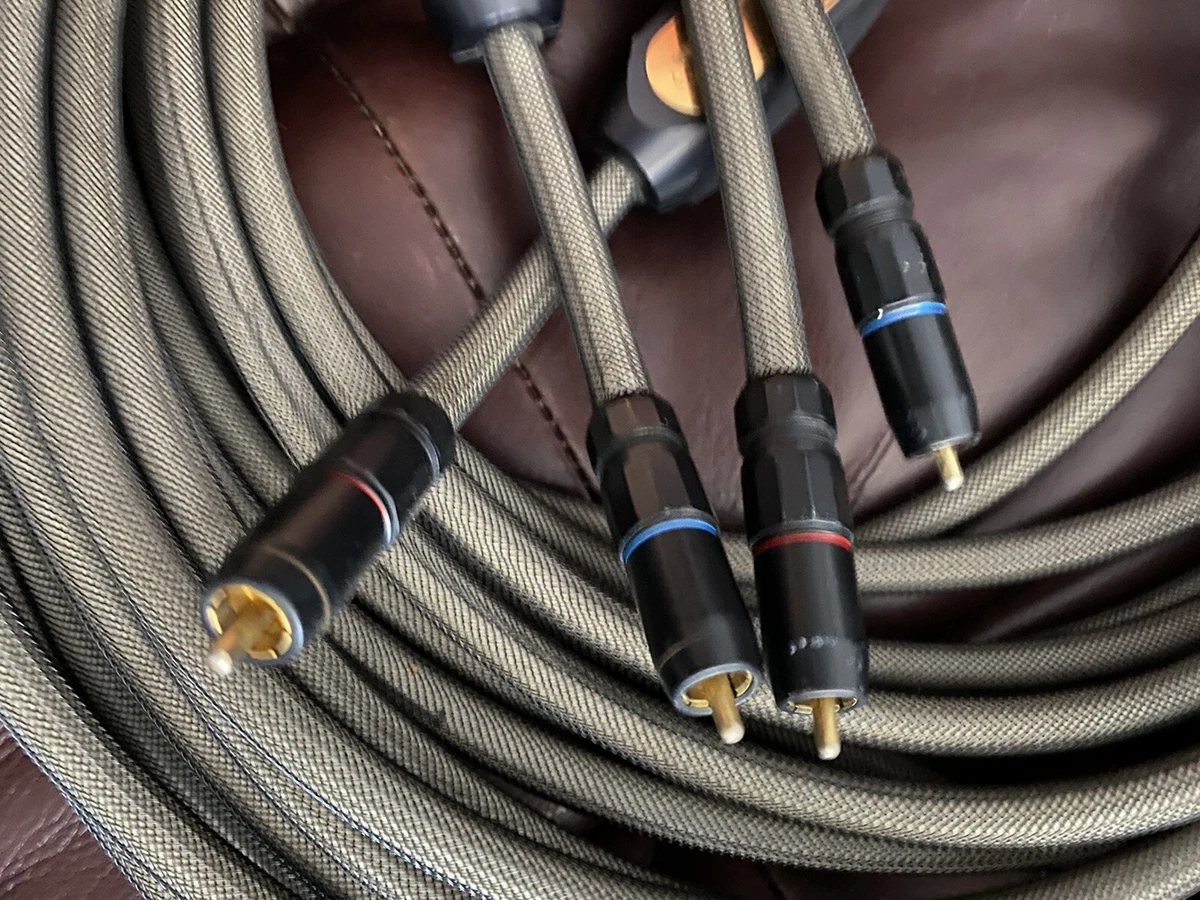 TRANSPARENT AUDIO MUSICLINK ULTRA 10 METERS RCA INTERCONNECT IC CABLE