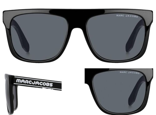 New Marc Jacobs MARC 693/S 0HYM IC White/Grey Mirror 55-17  display picture 2