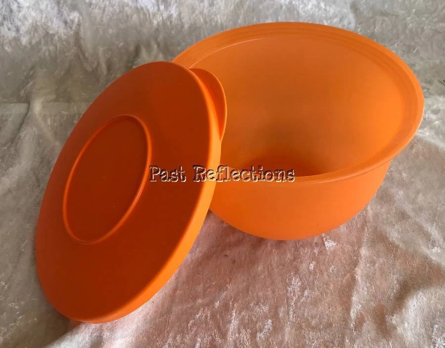 TUPPERWARE ALFRESCO IMPRESSIONS 1.3L BOWL ORANGE - Image 2 of 2