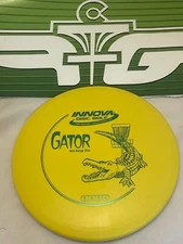  FLY GREEN DISC GOLF INNOVA DX GATOR OVERSTABLE MIDRANGE DRIVER 175g YEL