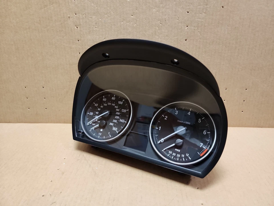 BMW 328i 3228Xi 2007-2012 OEM VELOCÍMETRO CUADRO DE INSTRUMENTOS 9242367 Foto 3 de 4