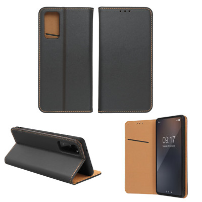 HandyHülle ECHT LEDER Für Samsung Galaxy A23 5G - Tasche FLIP Case Cover FORCE