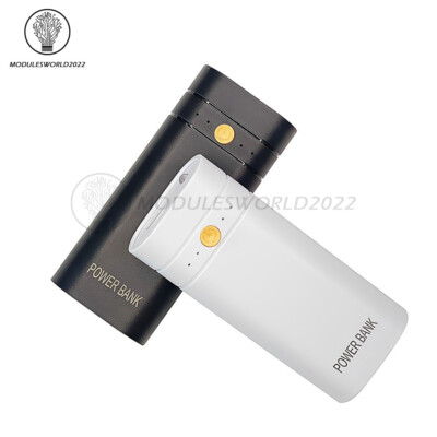 5V 2A USB DIY Power Bank Case Kits Fast Charging For 2*18650 Storage Box