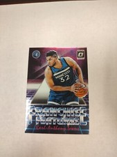 2018-19  Donruss Optic Franchise Features Purple Karl-Anthony Towns #18 (PWE)