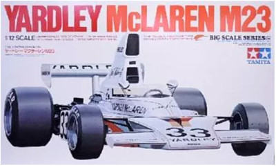 YARDLEY McLAREN M23 TAMIYA 1/12 Big Scale Series 1974 Japan Import