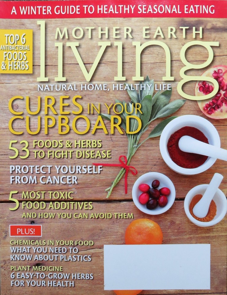 Lot of 7 Mother Earth News 2013-2015 PLUS Bonus Issue Mother Earth ...