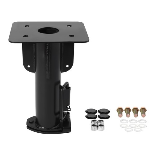 17" Adjustable Fifth (5th) Wheel For Camper RV Adapter Hitch to Gooseneck - Picture 12 of 17