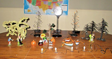 Lot Of 11: DEPARTMENT 56 HALLOWEEN VILLAGE DECORATIONS Buy 1-Some-All NIB