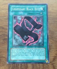 Yu-Gi-Oh! Legendary Black Belt TLM-EN045 1st Edition Rare Card. Free UK Postage