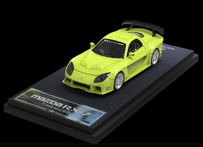 Mazda RX-7 Veilside Green / White model car TIME MICRO 1:64 | eBay