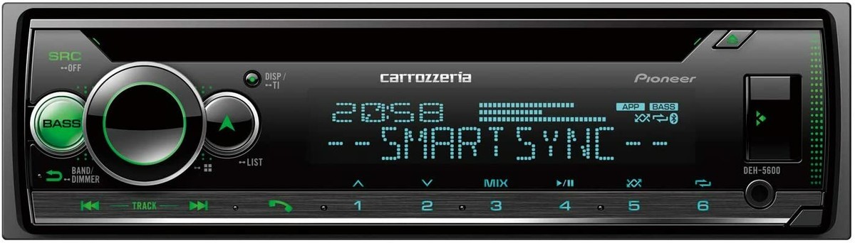 カロッツェリア DEH-5600 CD/Bluetooth carrozzeria(Pioneer)CarAudio 1DIN CD/USB/Bluetooth DEH-5600 | eBay