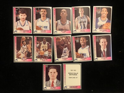 1991-92 ProCards CBA SIOUX FALLS SKYFORCE singles - choose from list