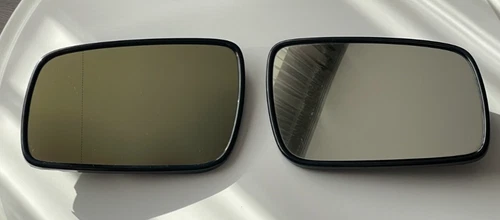 VW Phaeton 3D GENUINE Mirror Glass Set (RH+LH) with Heating & Dimming 03-07 Year