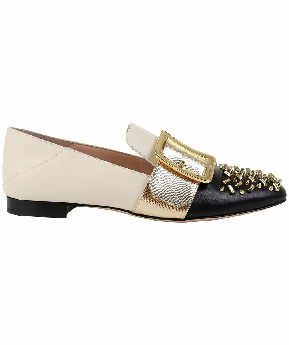 Bally janelle leather best sale slippers