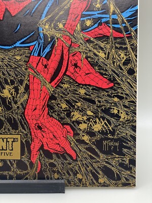 NM BOOK!! Spider-Man #1 Gold 2nd Printing 1990 Marvel Comics. NICE