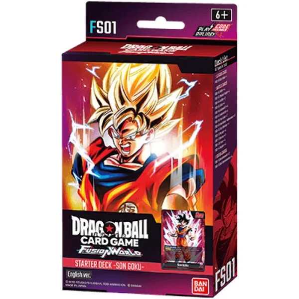 Dragon Ball Super CCG - Fusion World: Son Goku Starter Deck | eBay