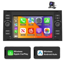 Per Ford Fiesta Mondeo Transit Focus autoradio GPS Carplay RDS WIFI con fotocamera